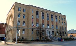 Des Moines County Court House - Burlington Iowa